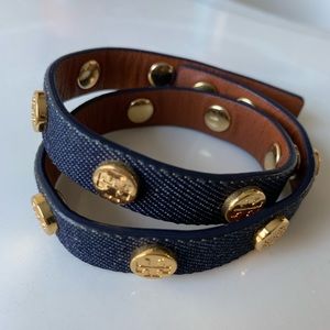 Excellent condition Tory Burch double bracelet